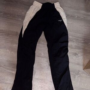 Anine Bing Black and Cream Pants